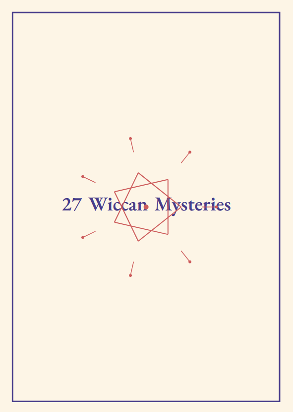 27 Wiccan Mysteries