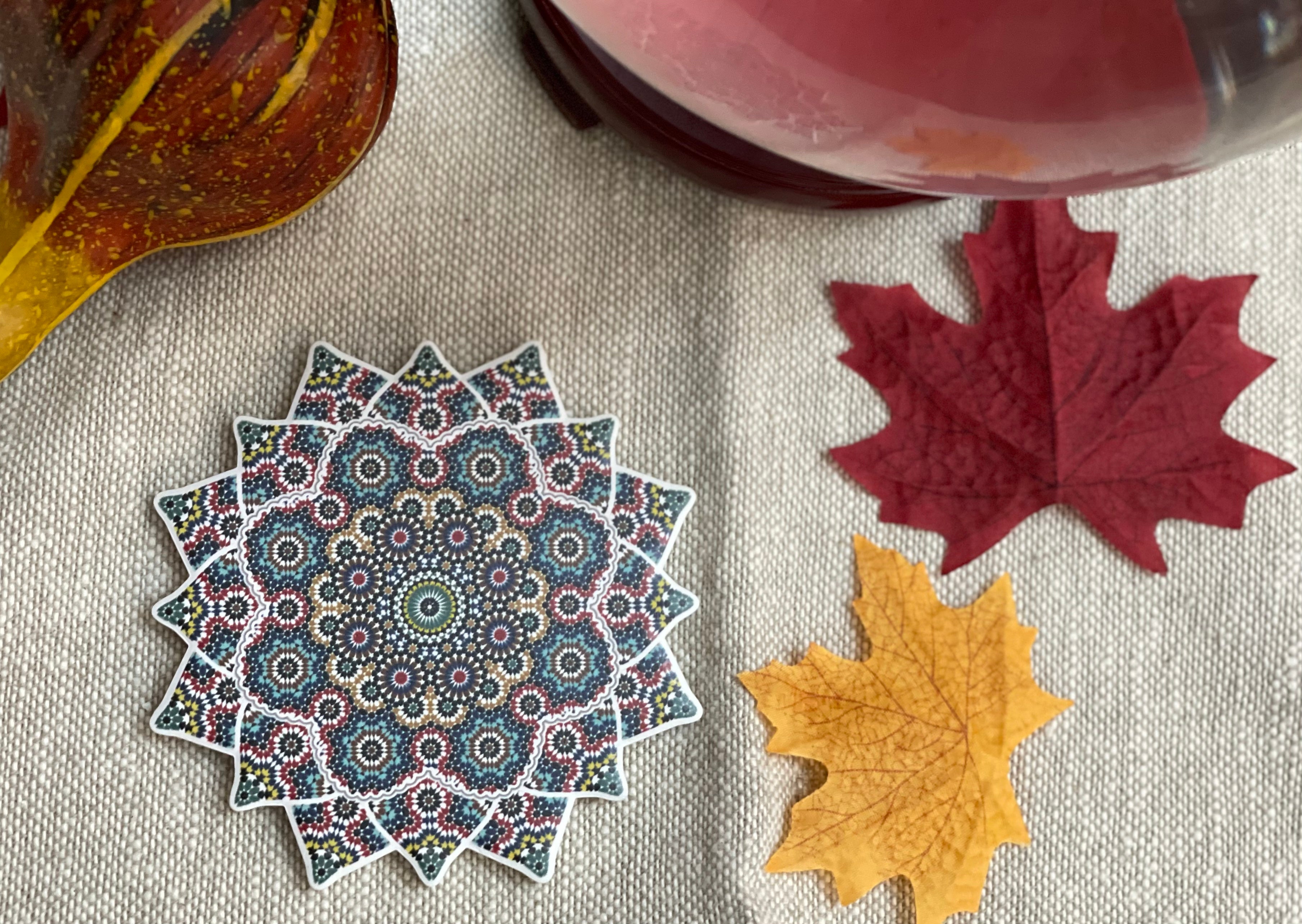 Portavaso Estilo Mandala