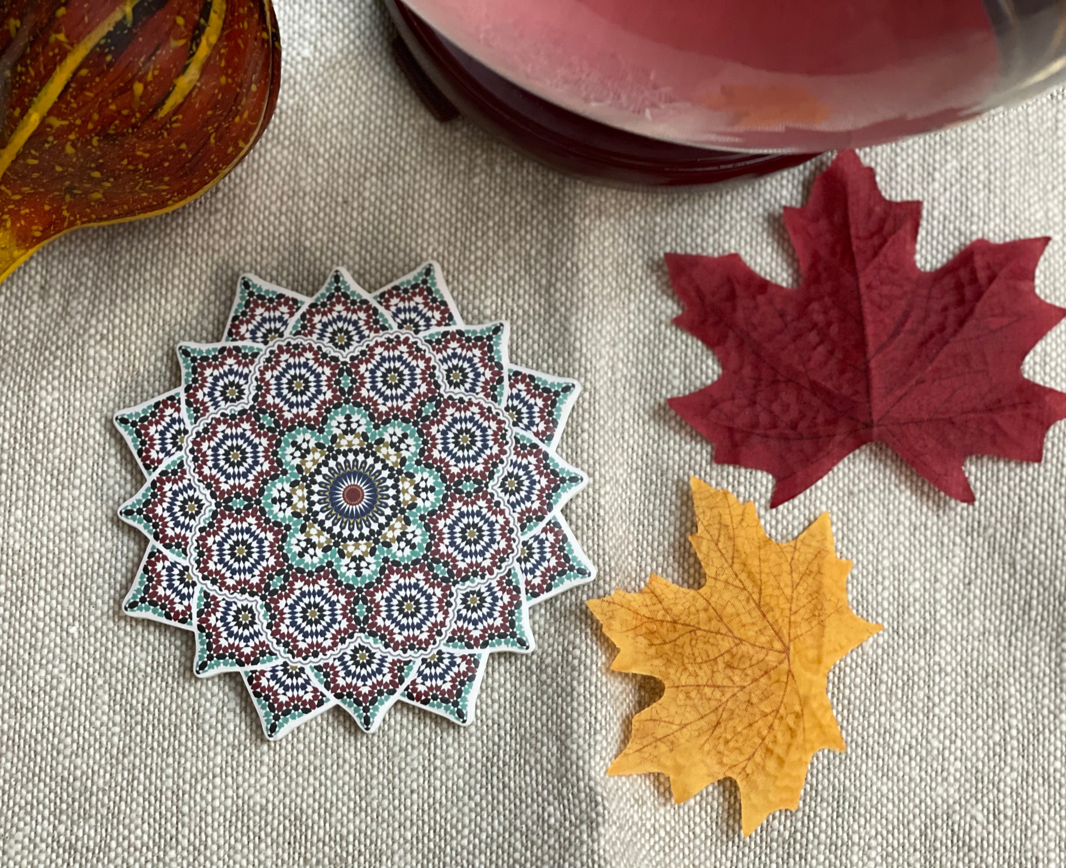 Portavaso Estilo Mandala
