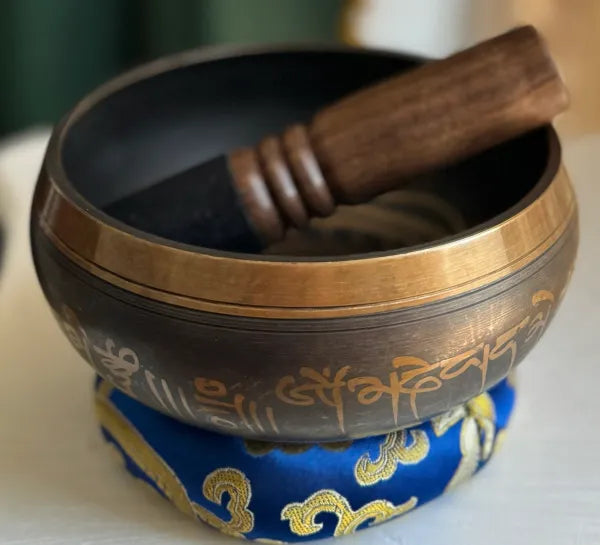 Cuenco Tibetano de Azófar (Con Grabado)