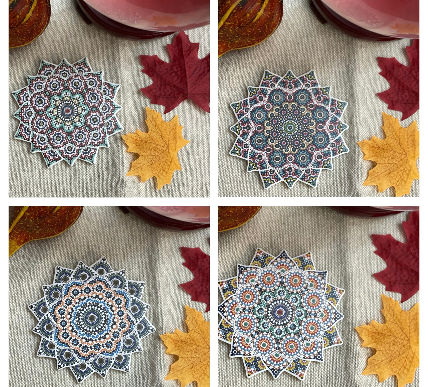 Portavaso Estilo Mandala