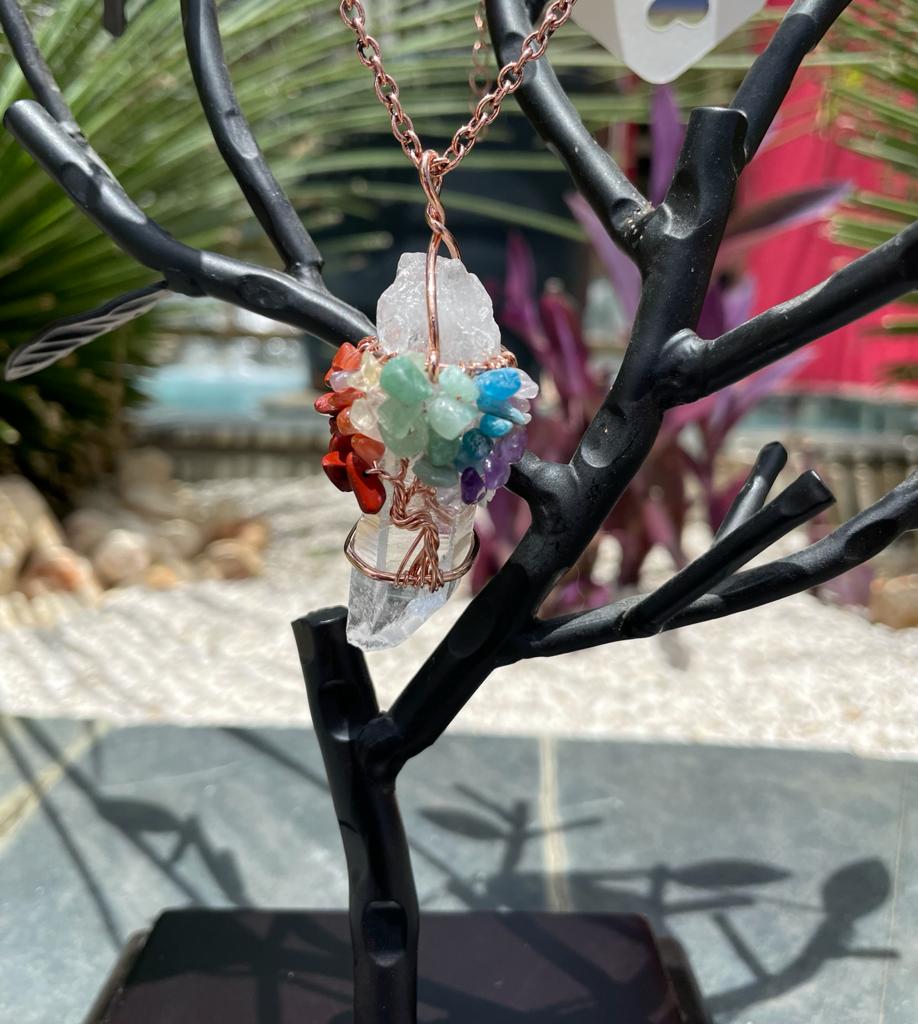 Collar de Cuarzo Árbol