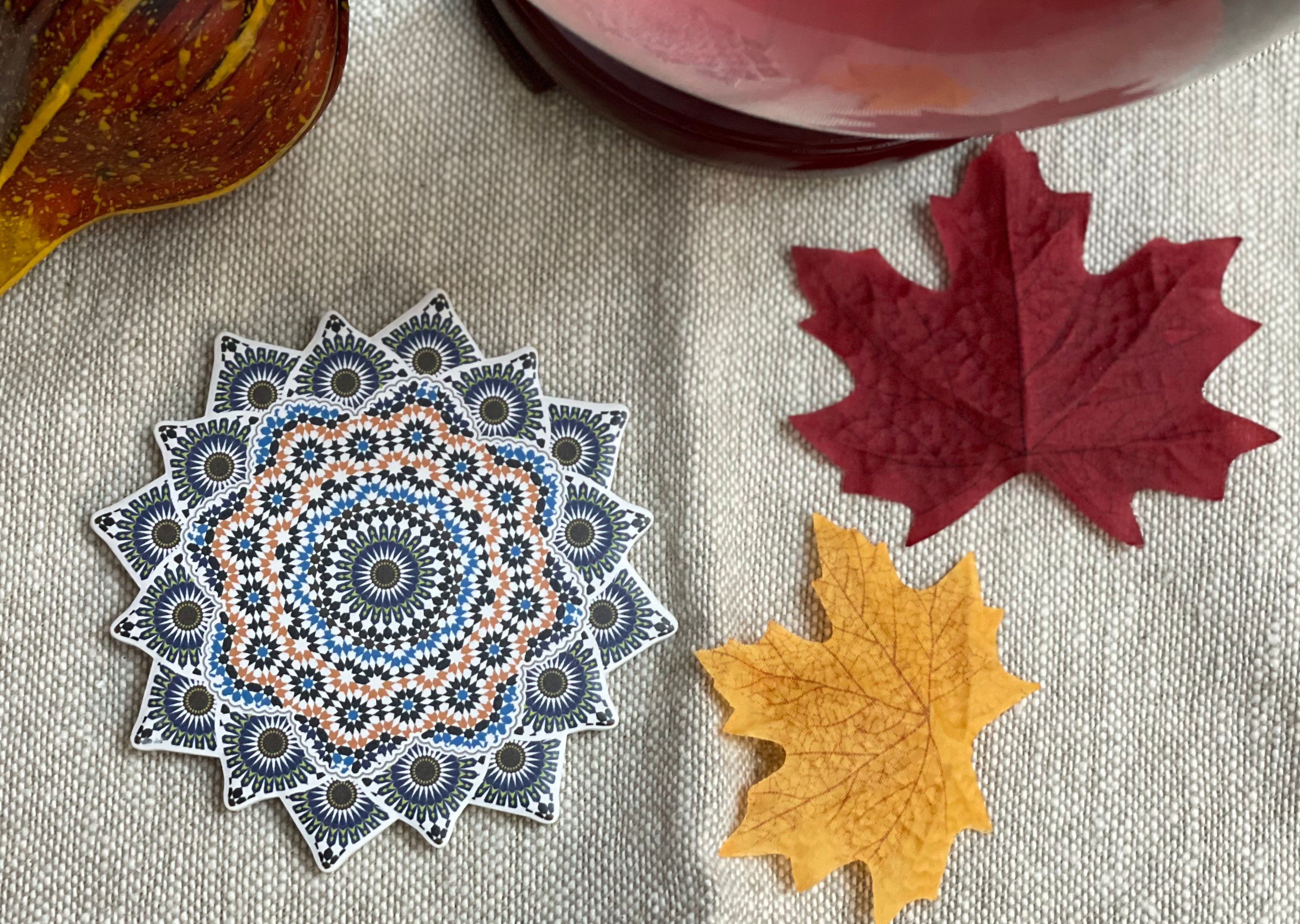 Portavaso Estilo Mandala