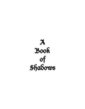 Book of Shadows Anónimo