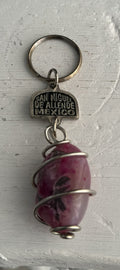 Colgante de Ágata Rosa