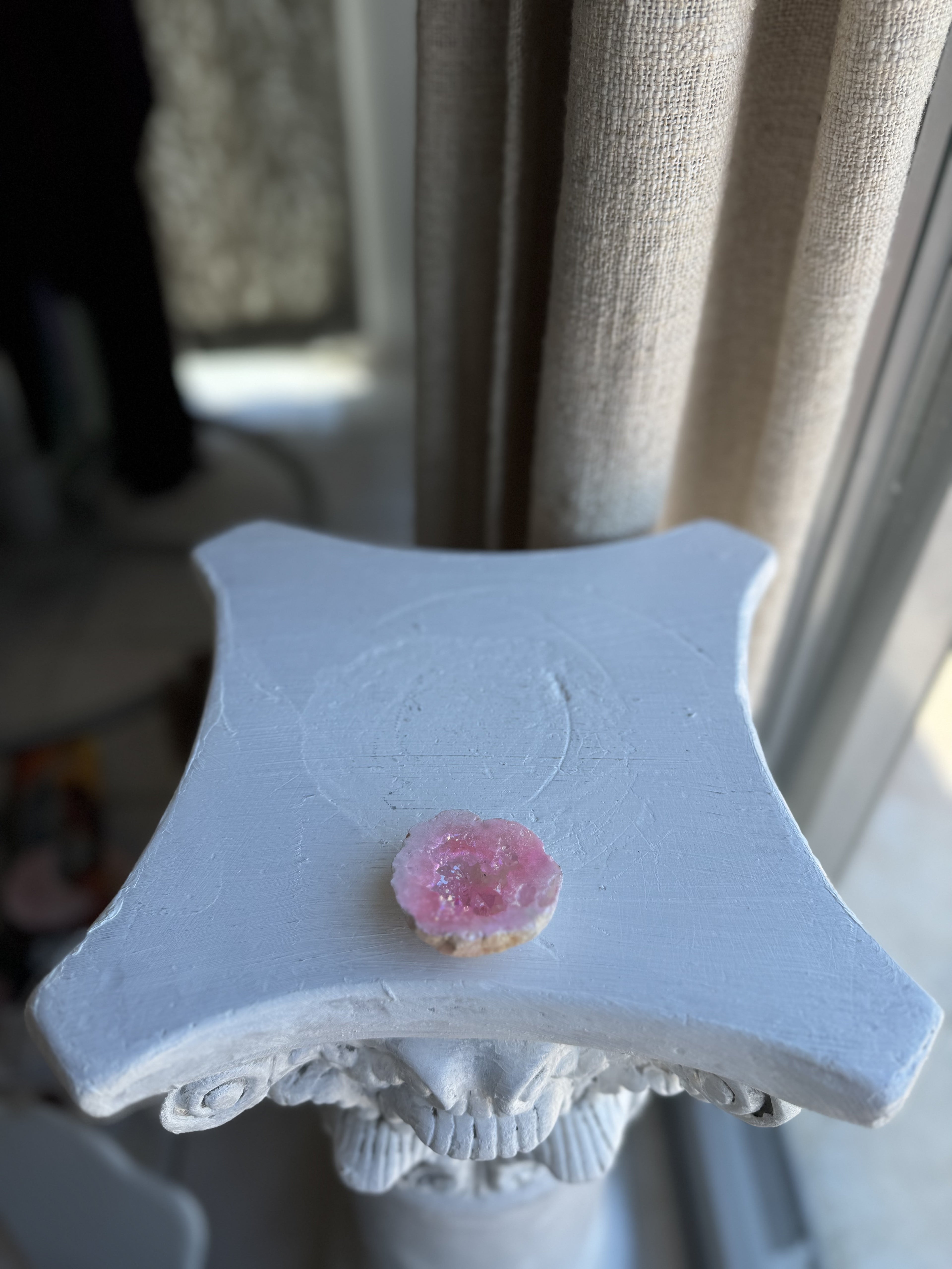 Ágata Rosa Druzy