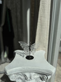 Mariposa de Cristal Cuarzo Claro