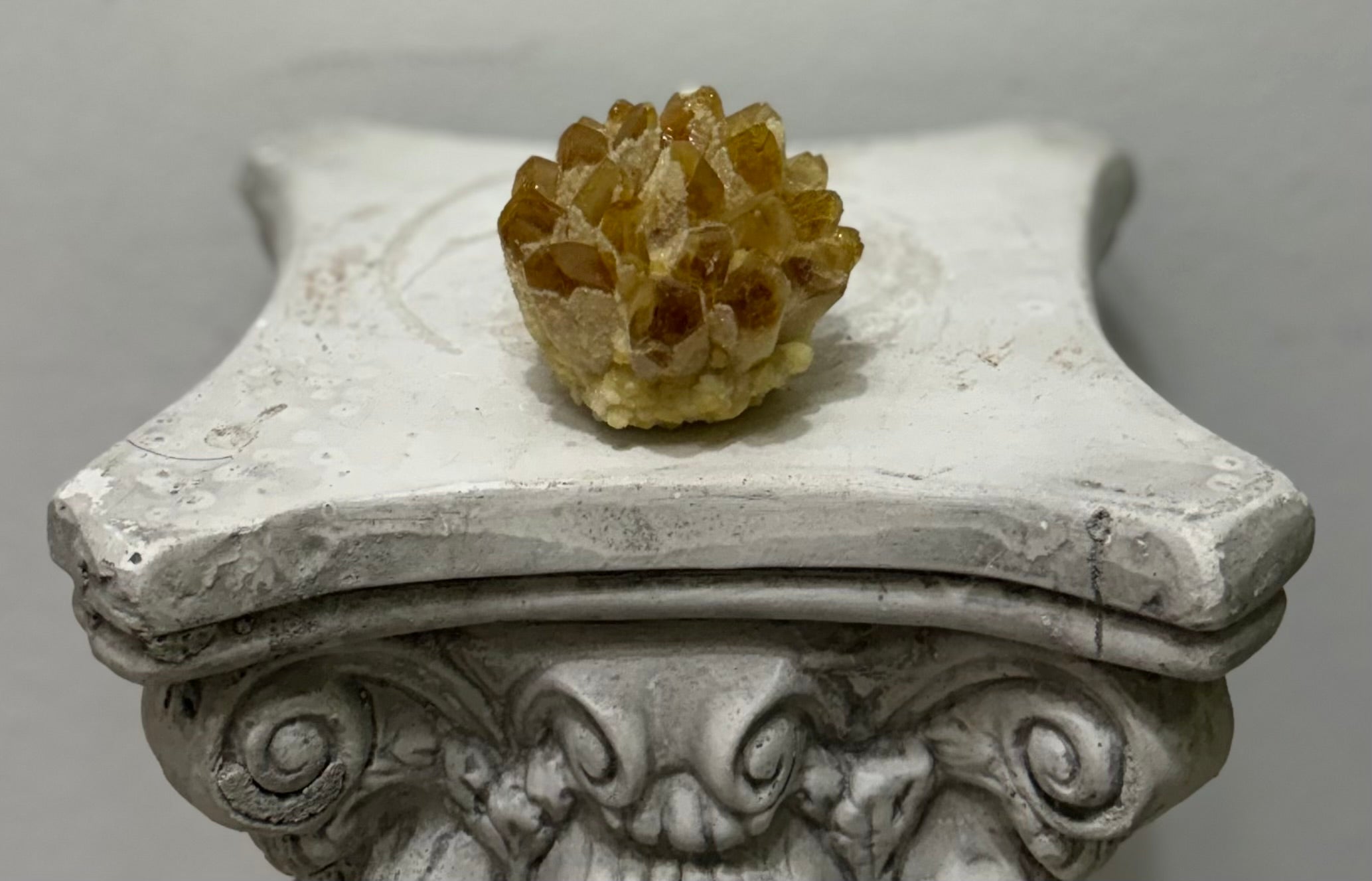 Clúster de Cuarzo Citrina