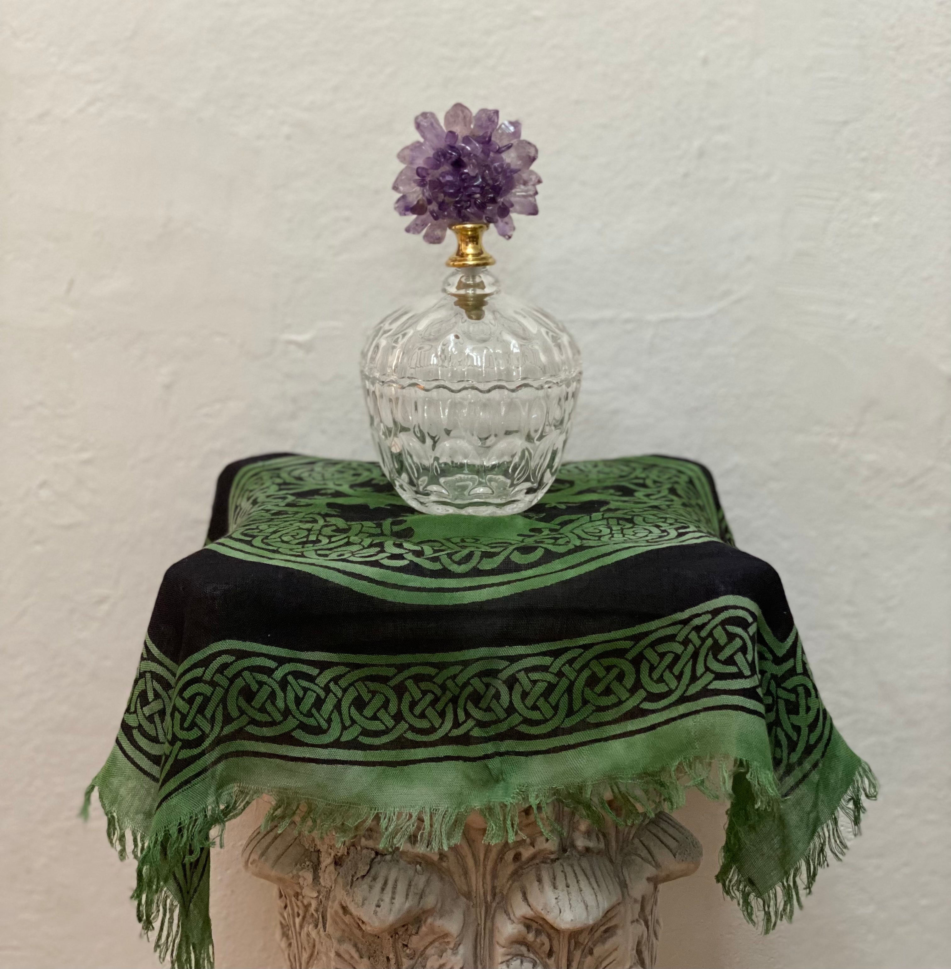 Bombonera con tapa de Cuarzo