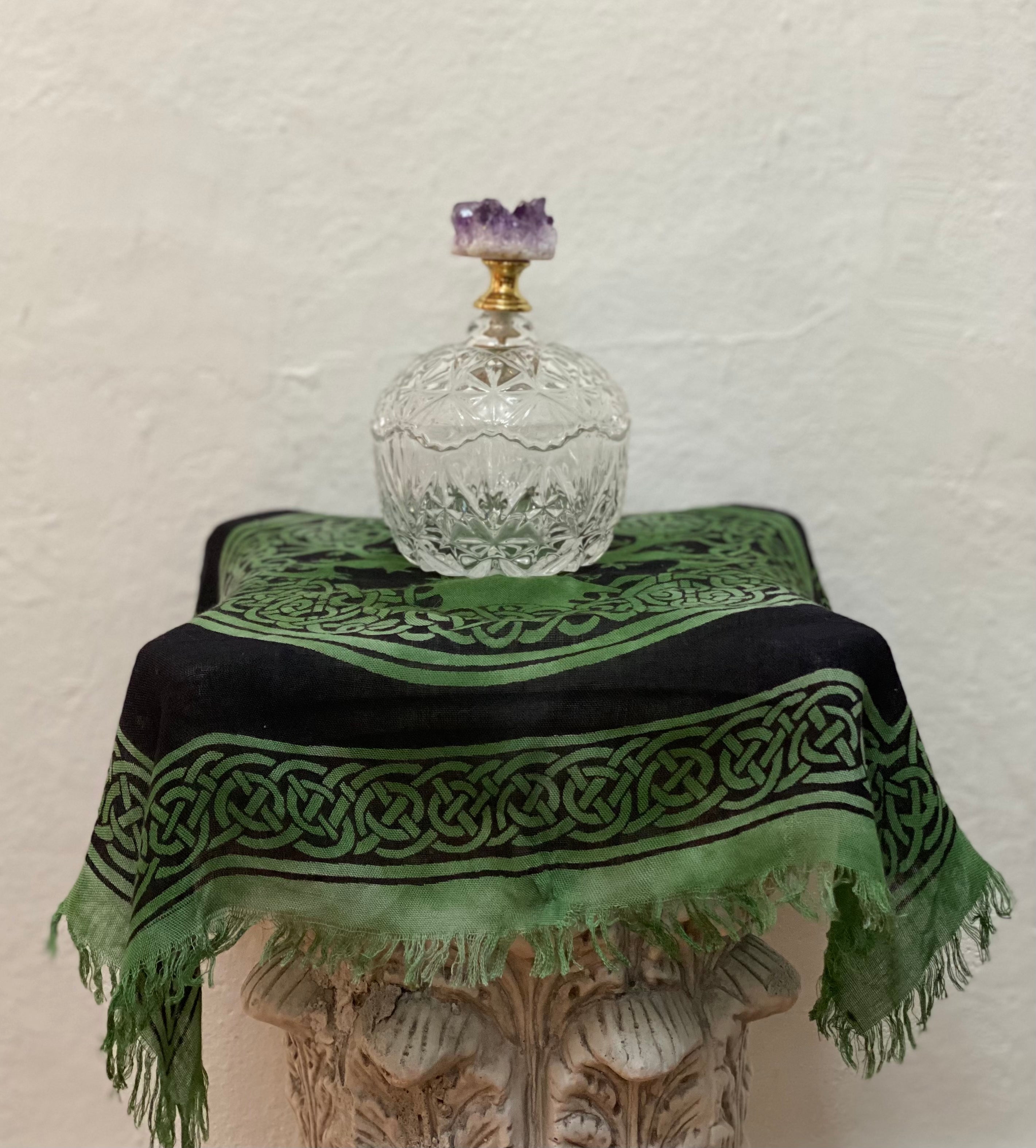 Bombonera con tapa de Cuarzo