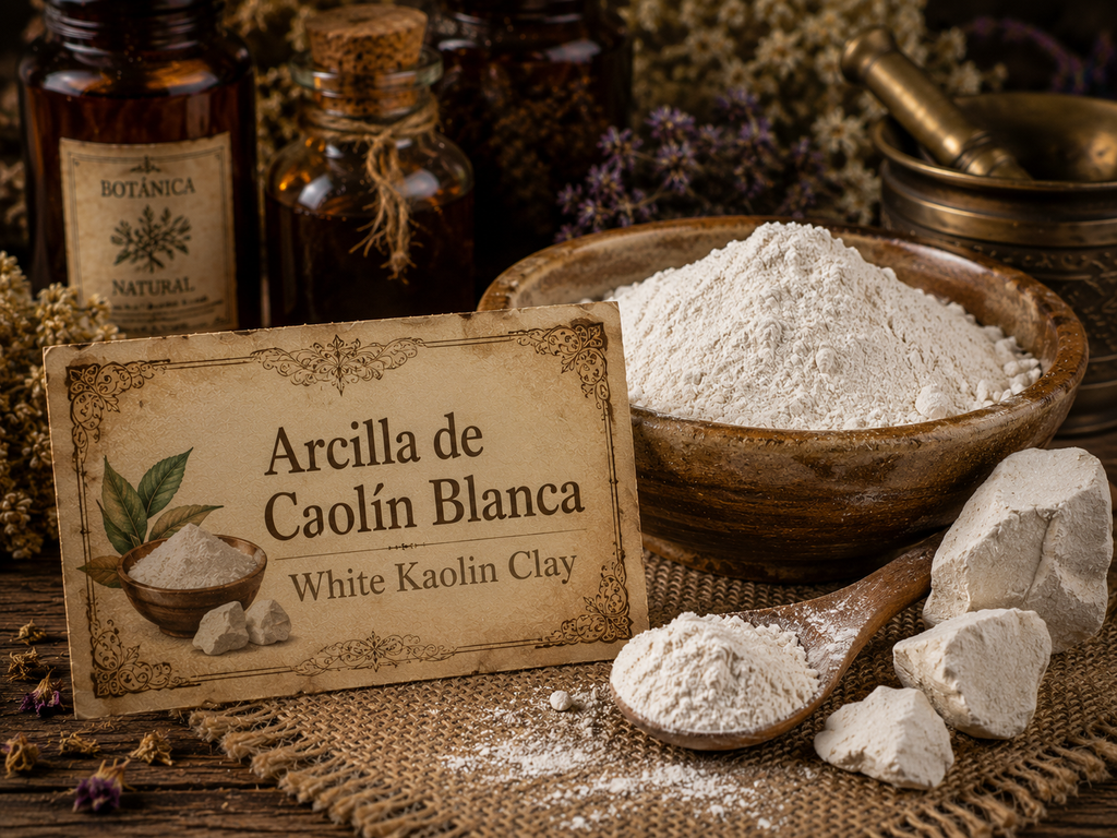 Arcilla de Caolín Blanca/White Kaolin Clay
