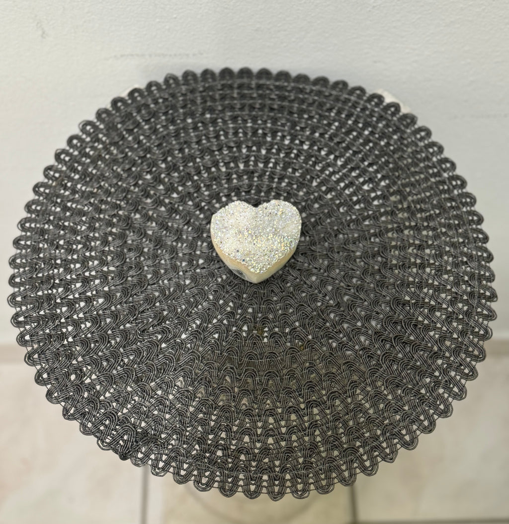 Corazón de Cuarzo Arcoíris