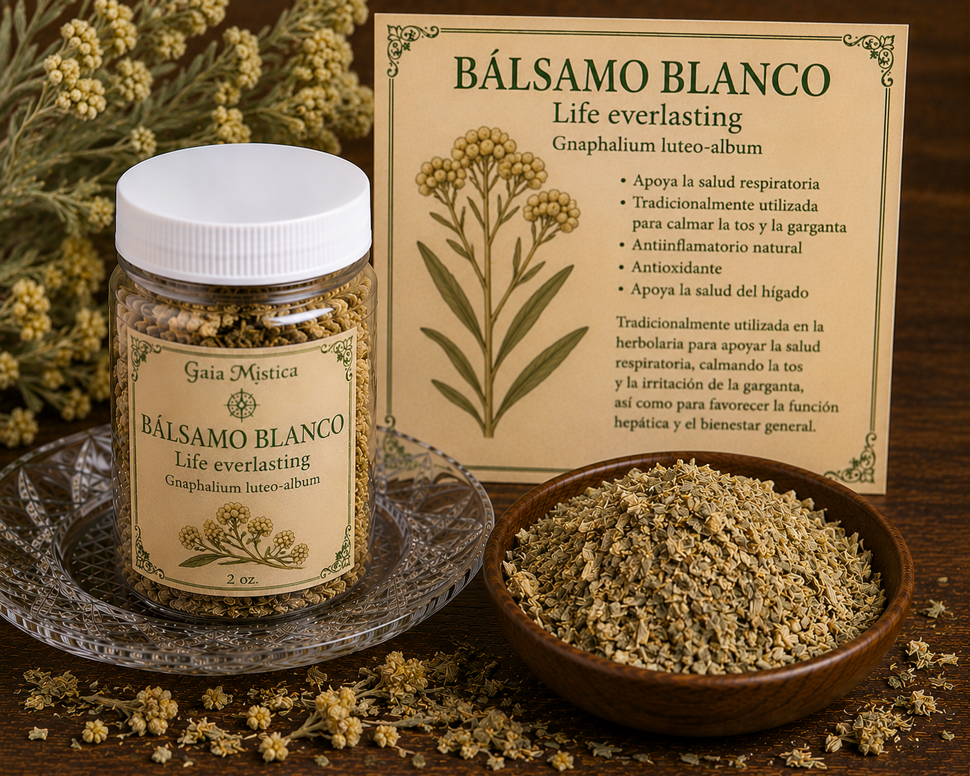Bálsamo Blanco/Life everlasting