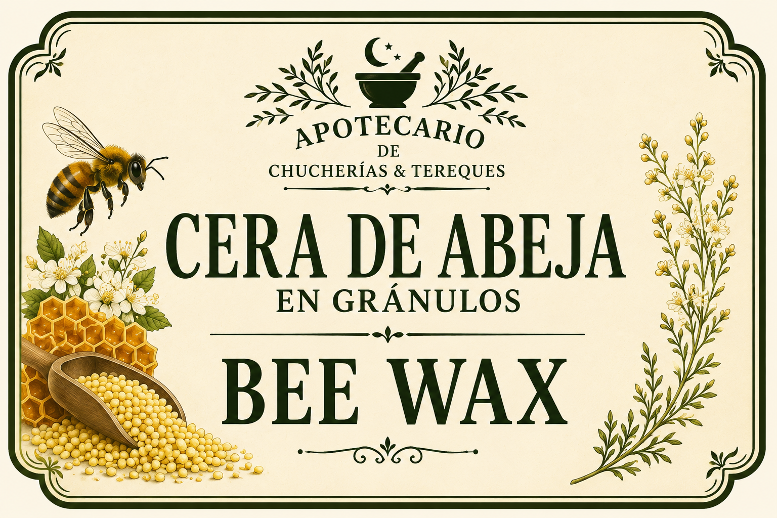 Cera de Abeja en gránulos/Bee Wax
