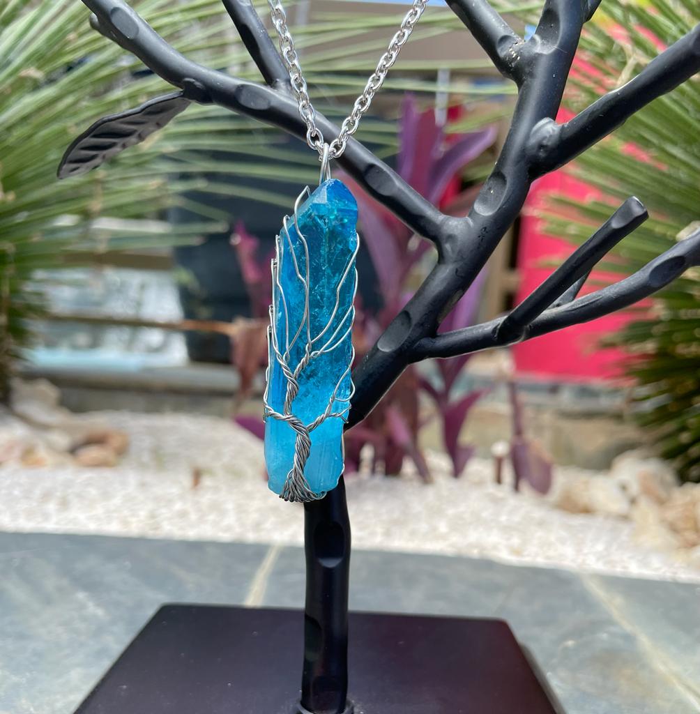 Collar de Cuarzo Árbol