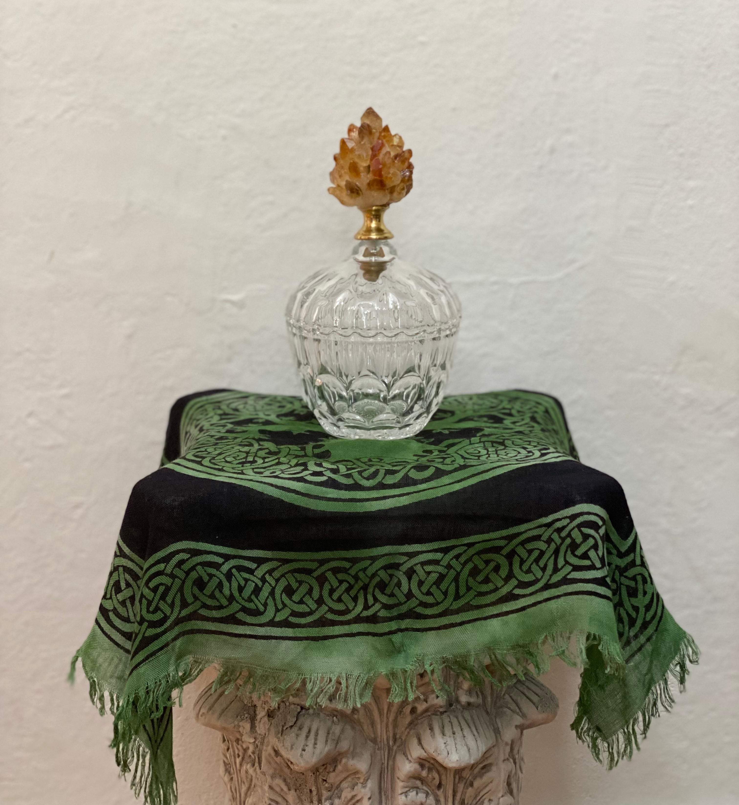 Bombonera con tapa de Cuarzo