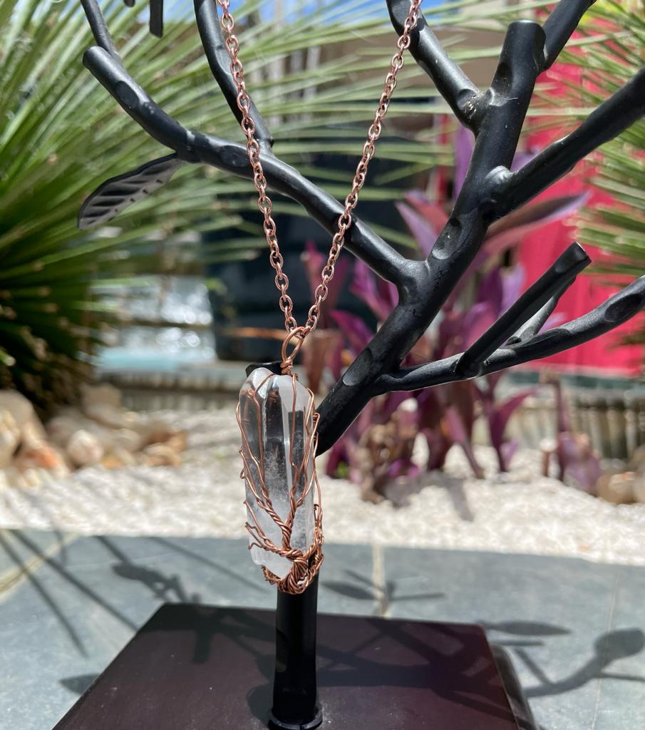 Collar de Cuarzo Árbol