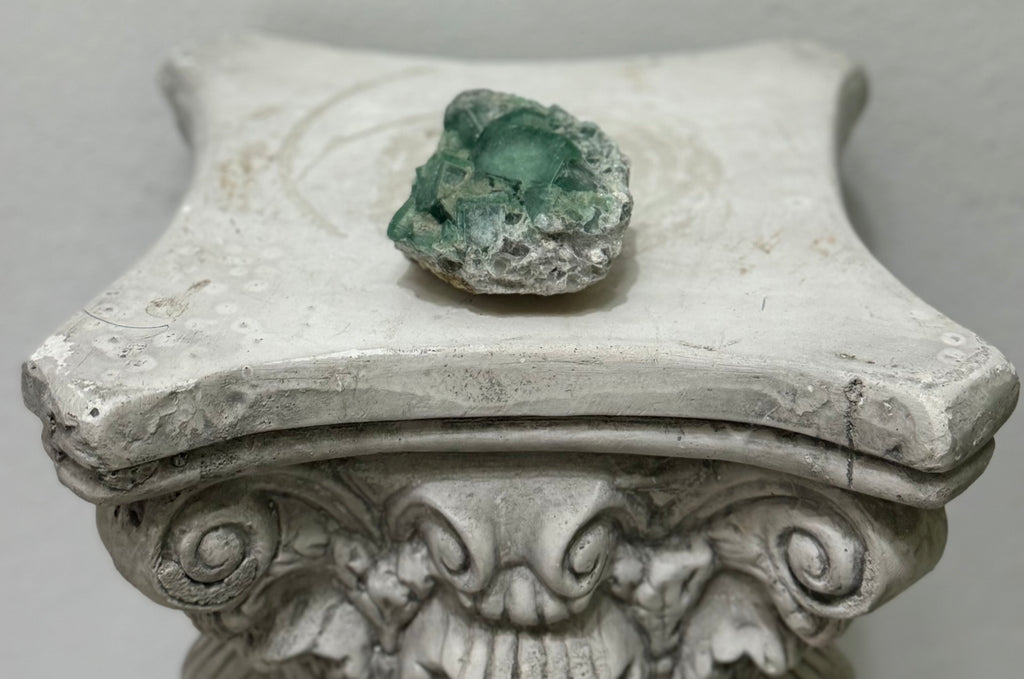 Clúster de Fluorita Verde