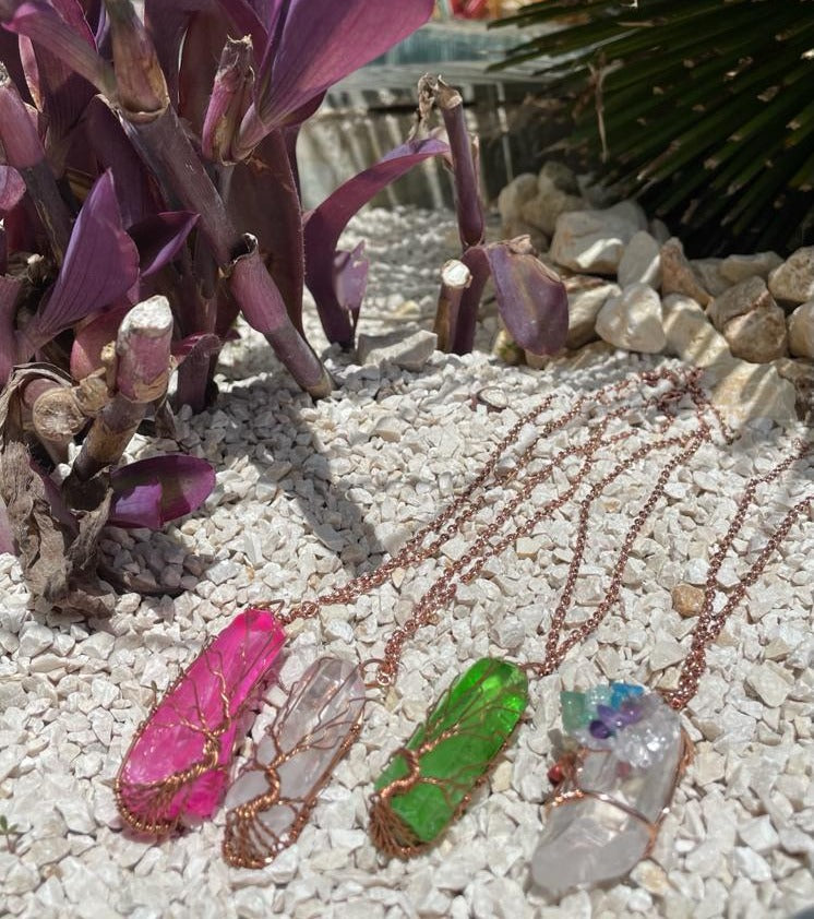 Collar de Cuarzo Árbol