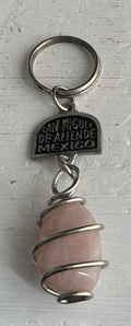 Colgante de Cuarzo Rosa