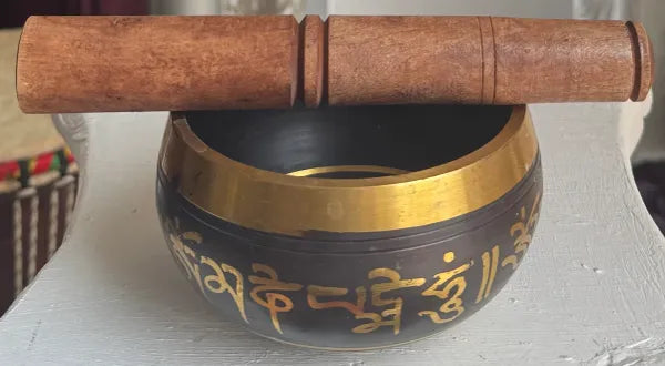 Cuenco Tibetano de Azófar con Grabado