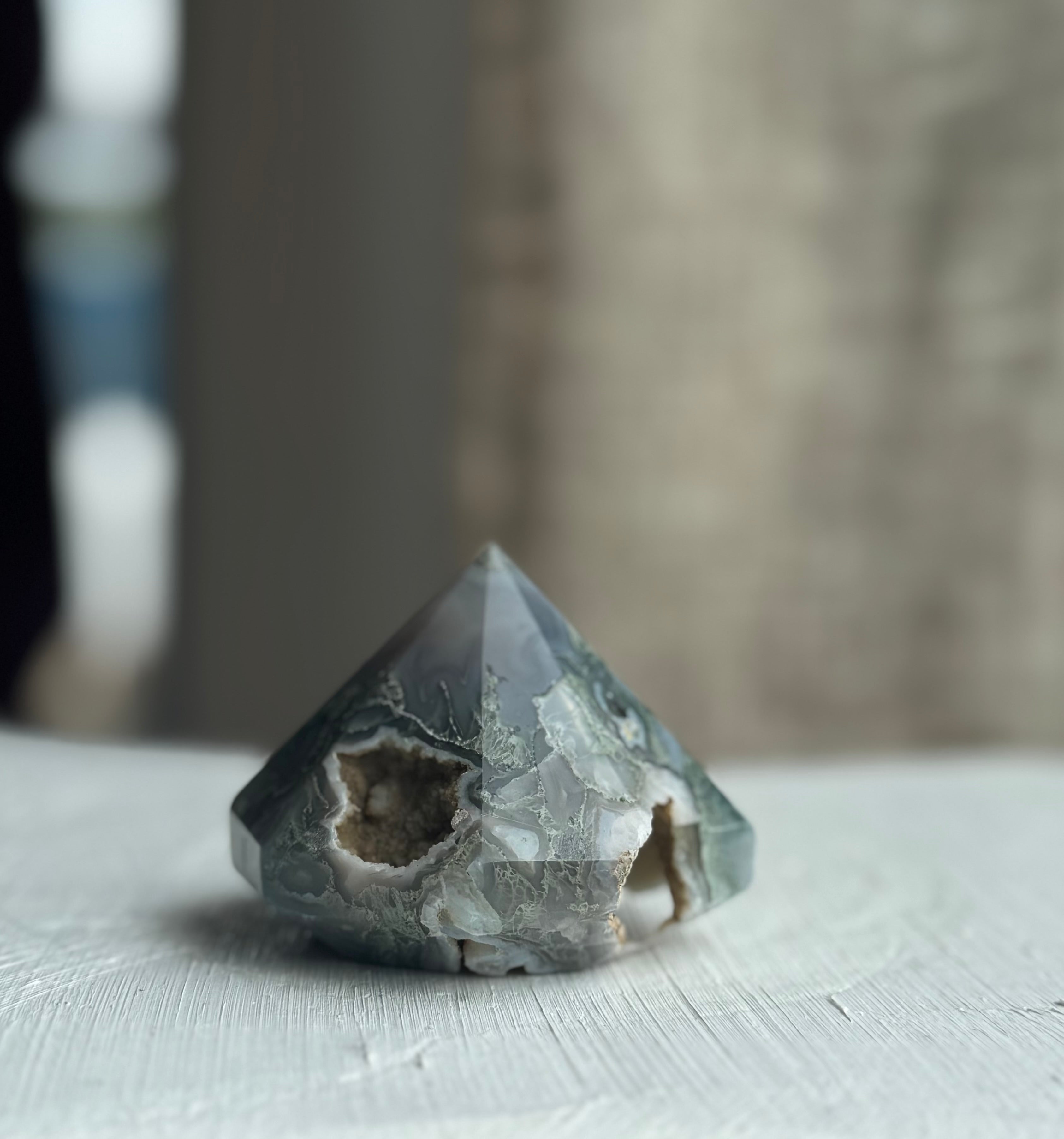 Diamante de Ágata Calcedonia