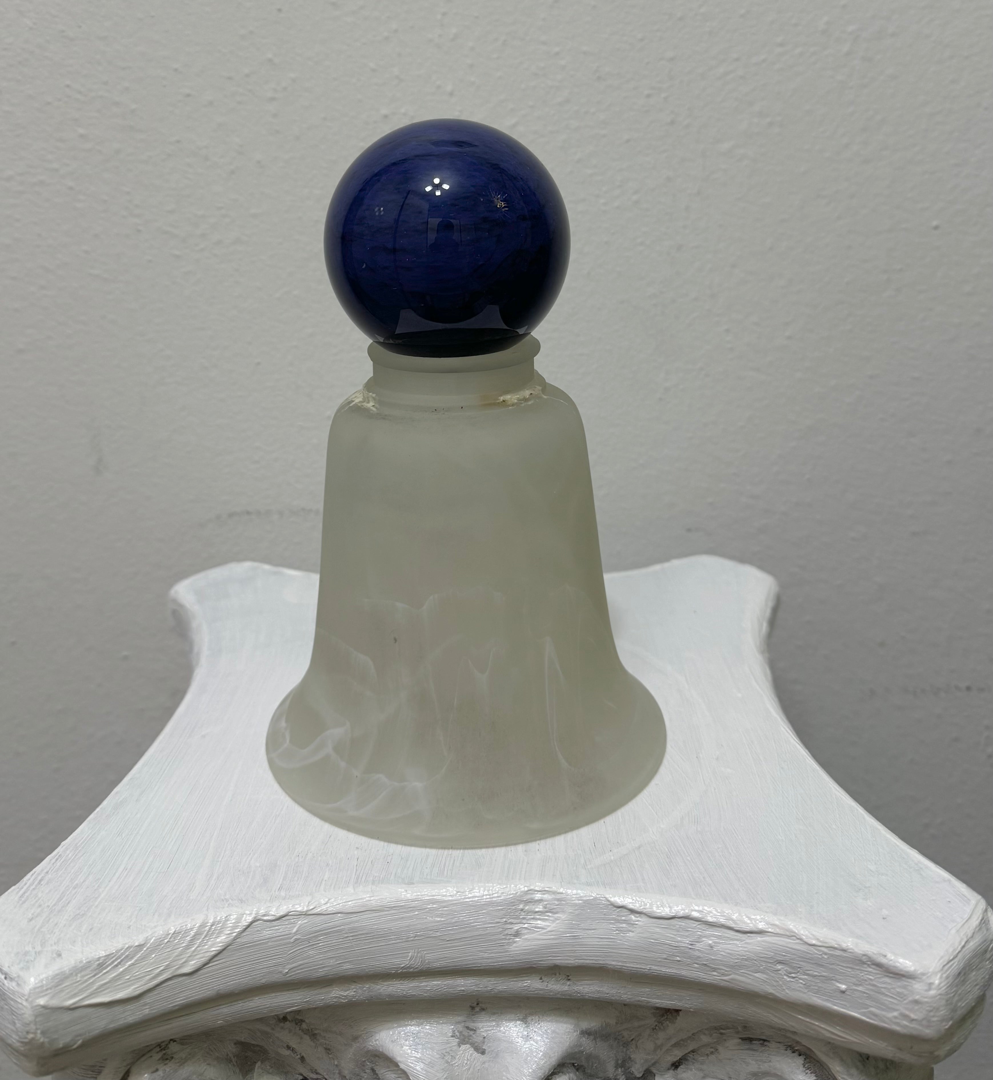Esfera de Cristal Azul