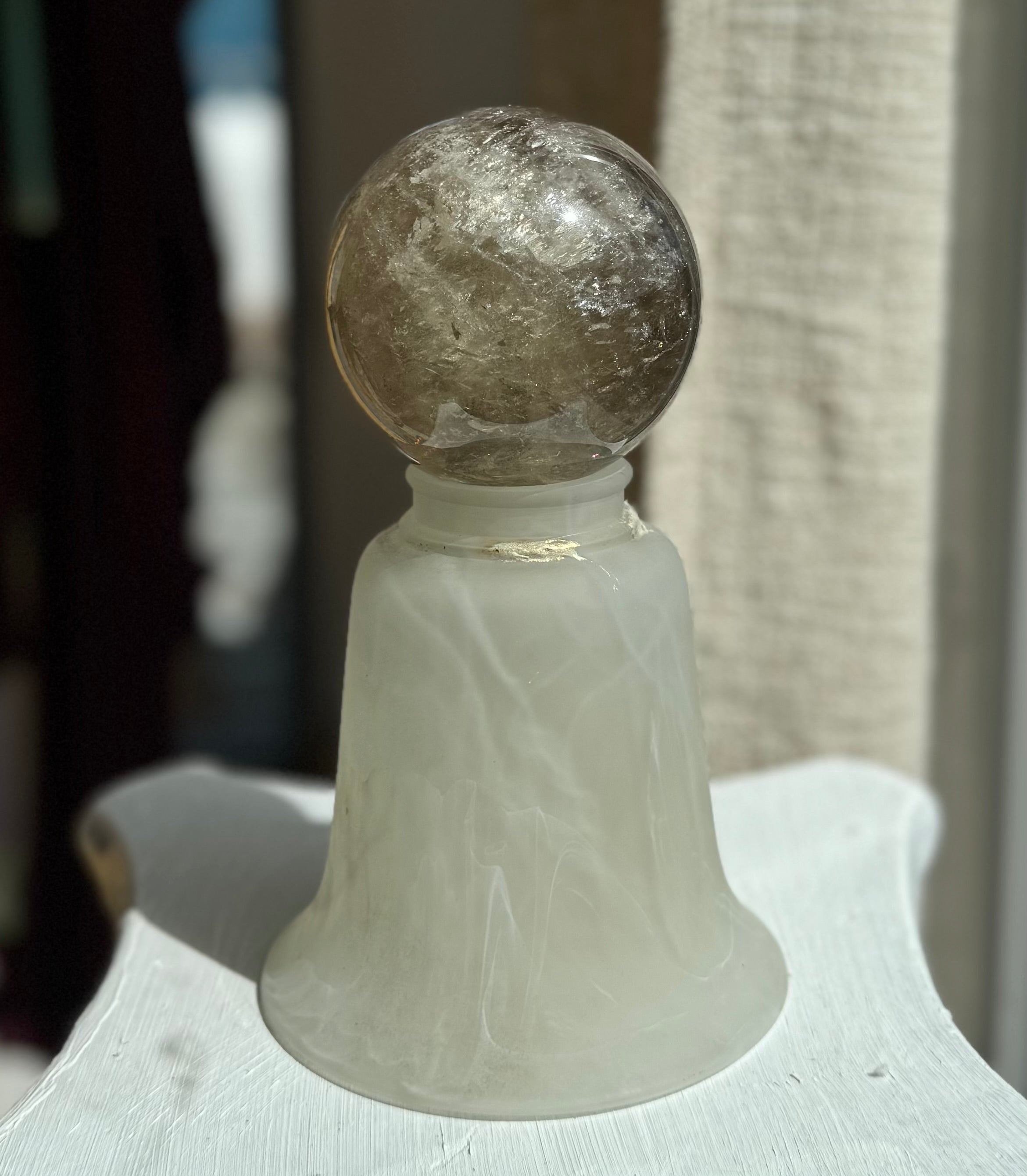 Esfera de Cuarzo Ahumado
