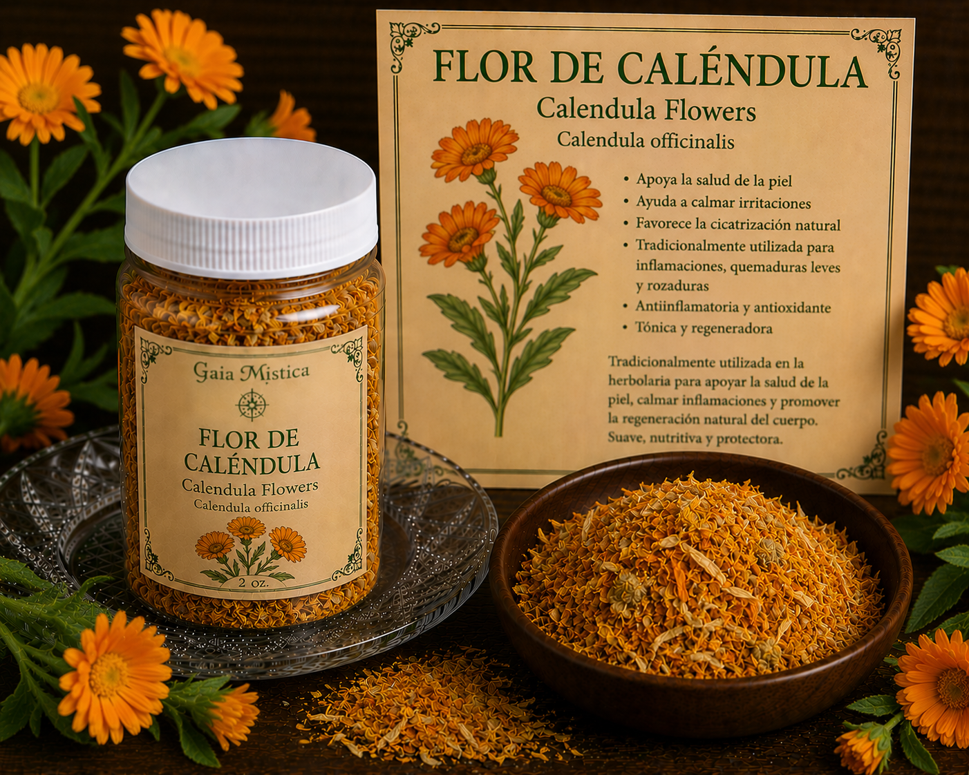 Flor de Caléndula / Calendula Flowers