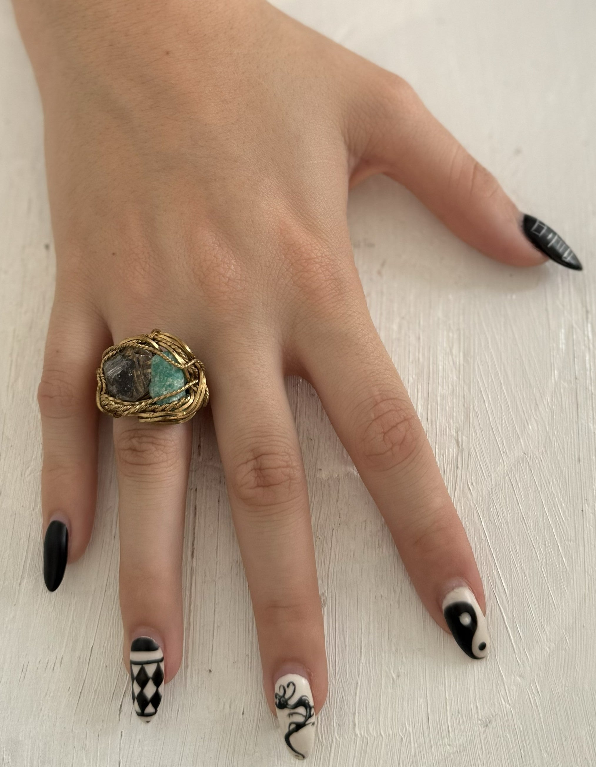 Anillo de Fluorita