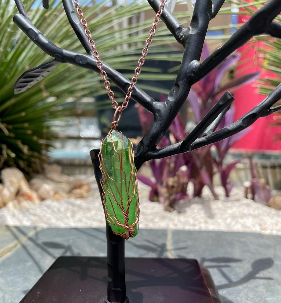Collar de Cuarzo Árbol