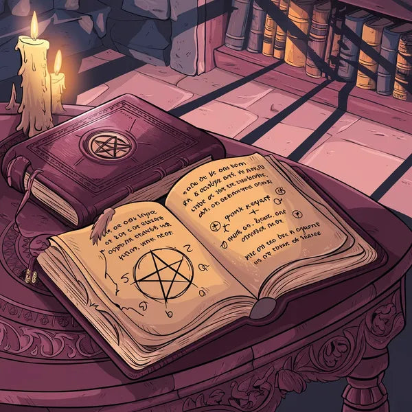 Cuaderno para Grimorio o Libro de Sombras