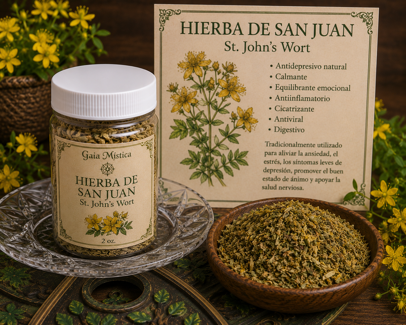 Hierba de San Juan/St. John's Wort