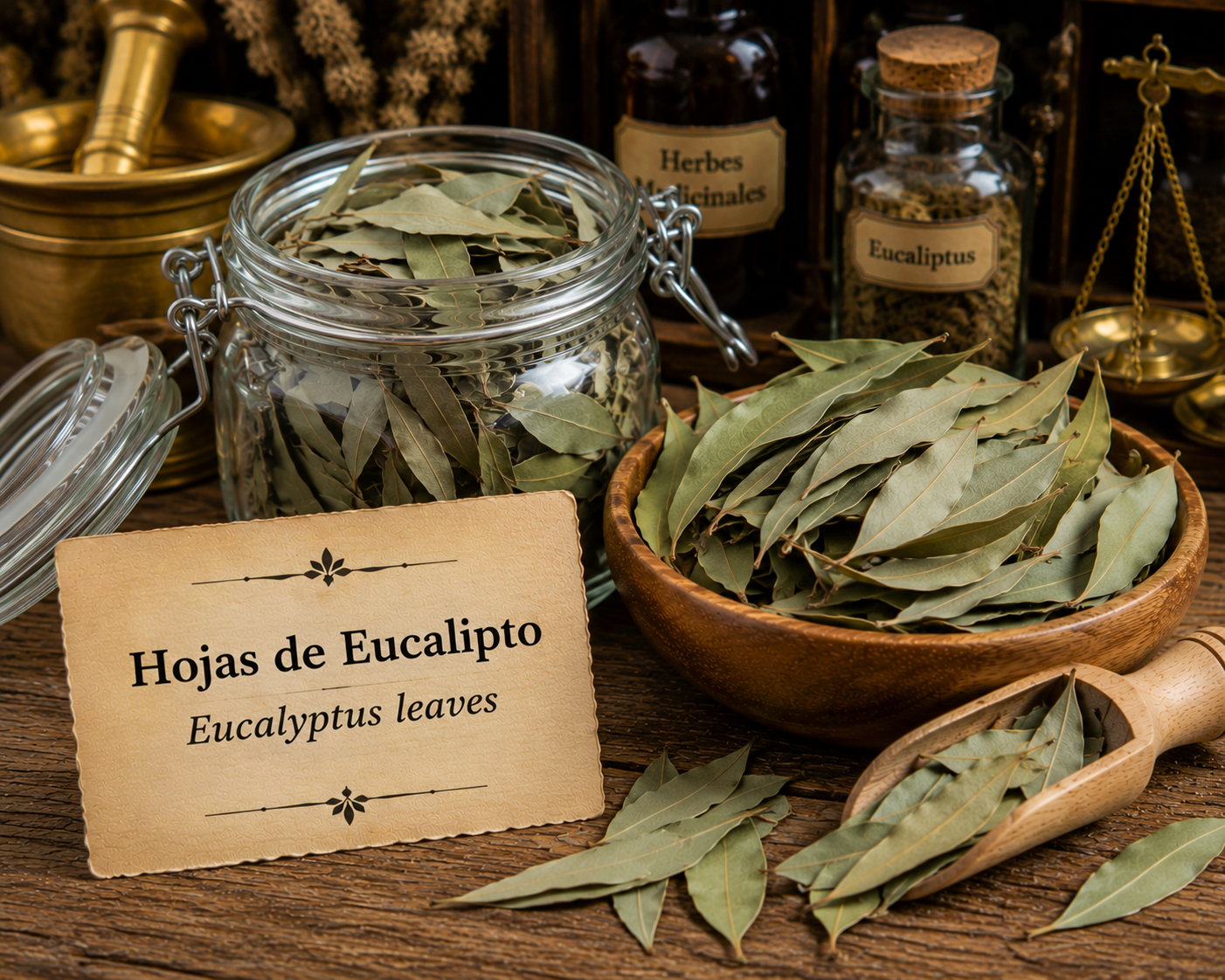 Hojas de Eucalipto/Eucalyptus leaves