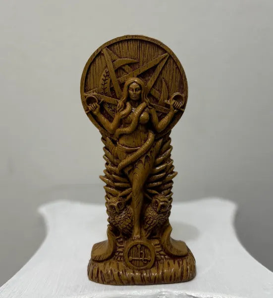 Figura de Diosa Con Serpientes, Lilith