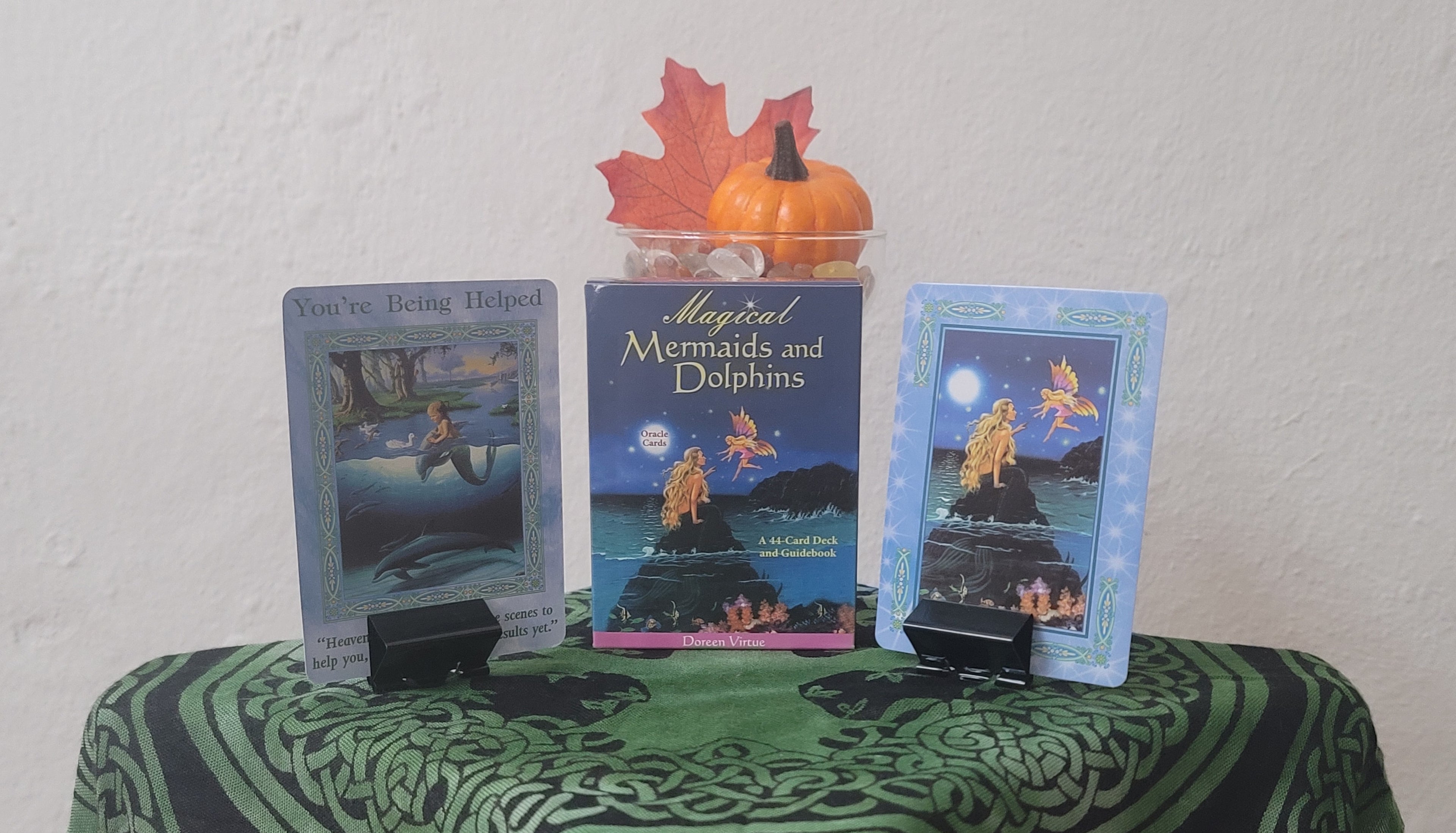Magical Mermaid & Dolphins Oracle Cards