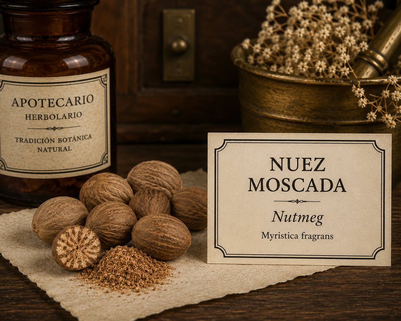 Nuez Moscada en Polvo/Powdered Nutmeg