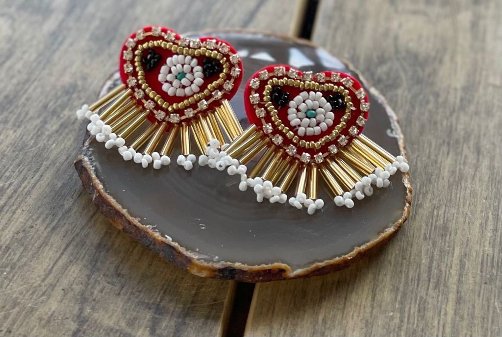 Pantallas en forma de ojos/Eyes Earrings