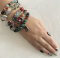 Conjunto de Pulseras Verde