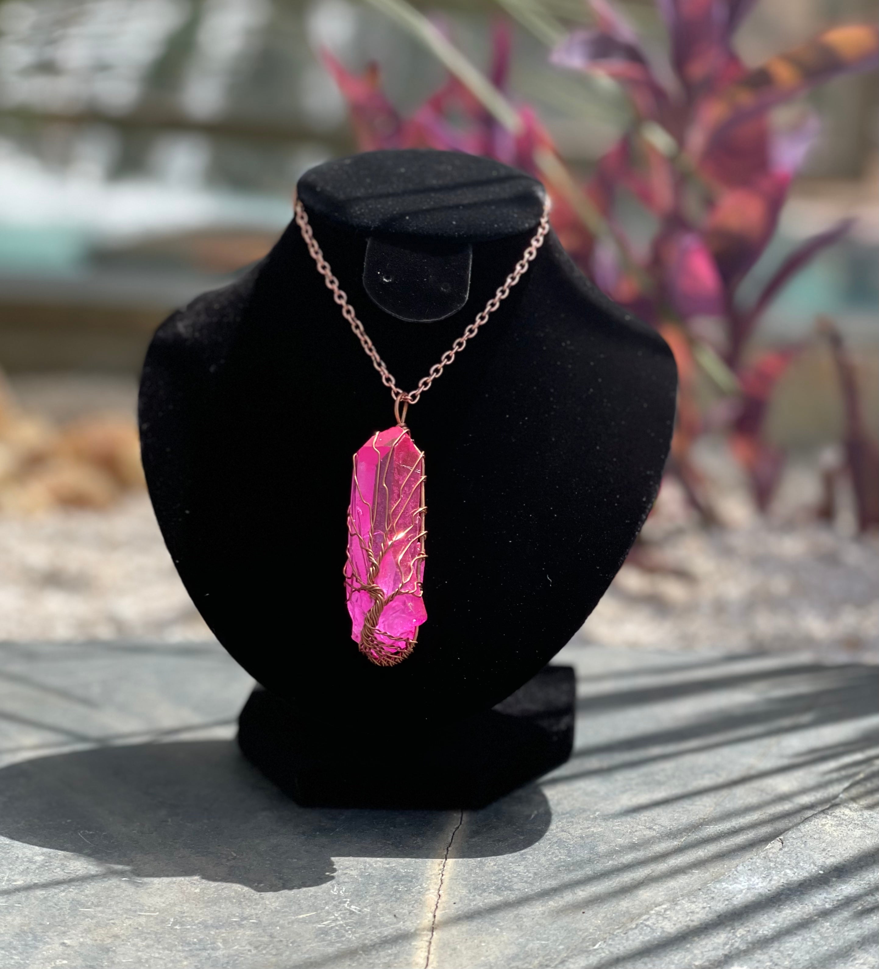 Collar de Cuarzo Árbol