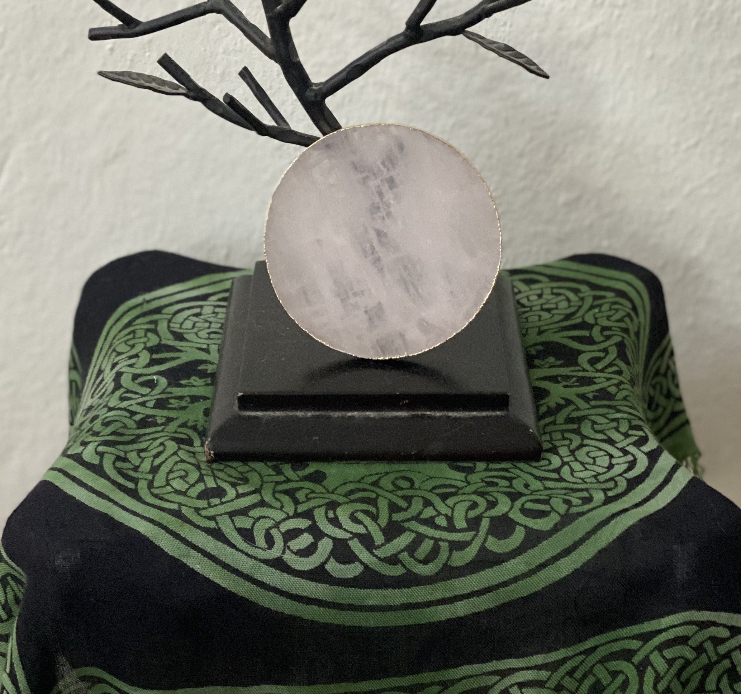 Portavasos de Cuarzo Rosa
