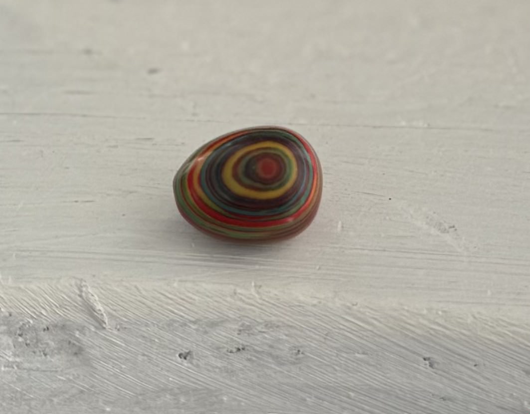 Huevo Yoni de Calsilica Arcoíris "Mini"