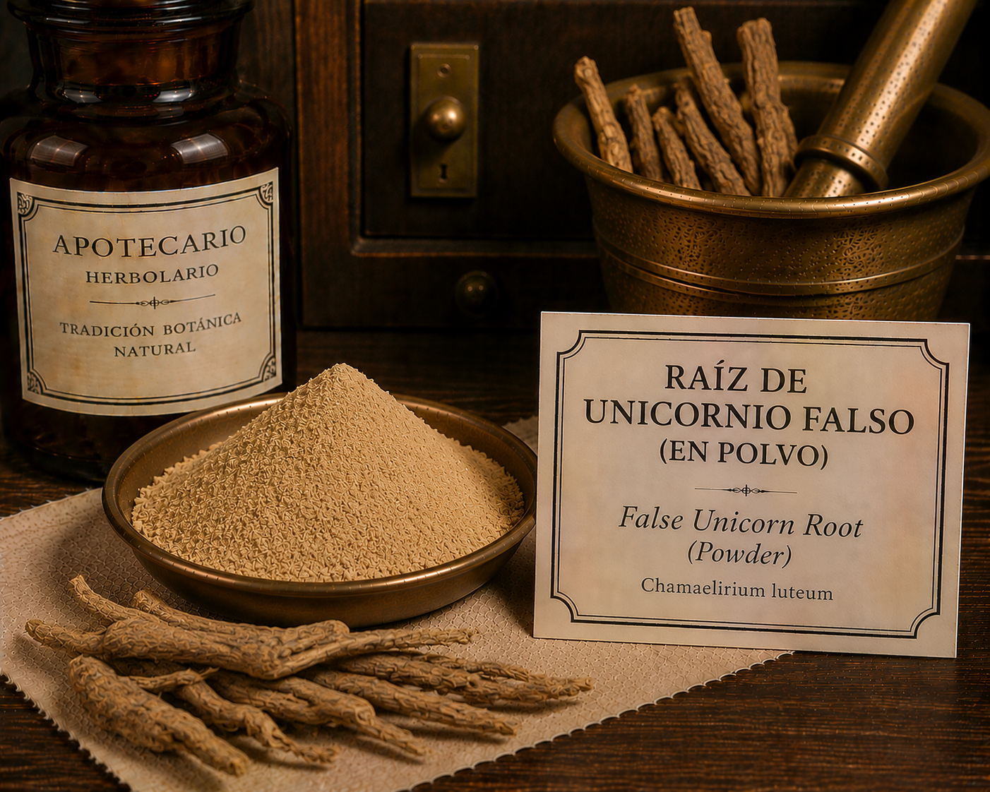 Raíz de Unicornio Falso (en Polvo)/False Unicorn Root (Powder)