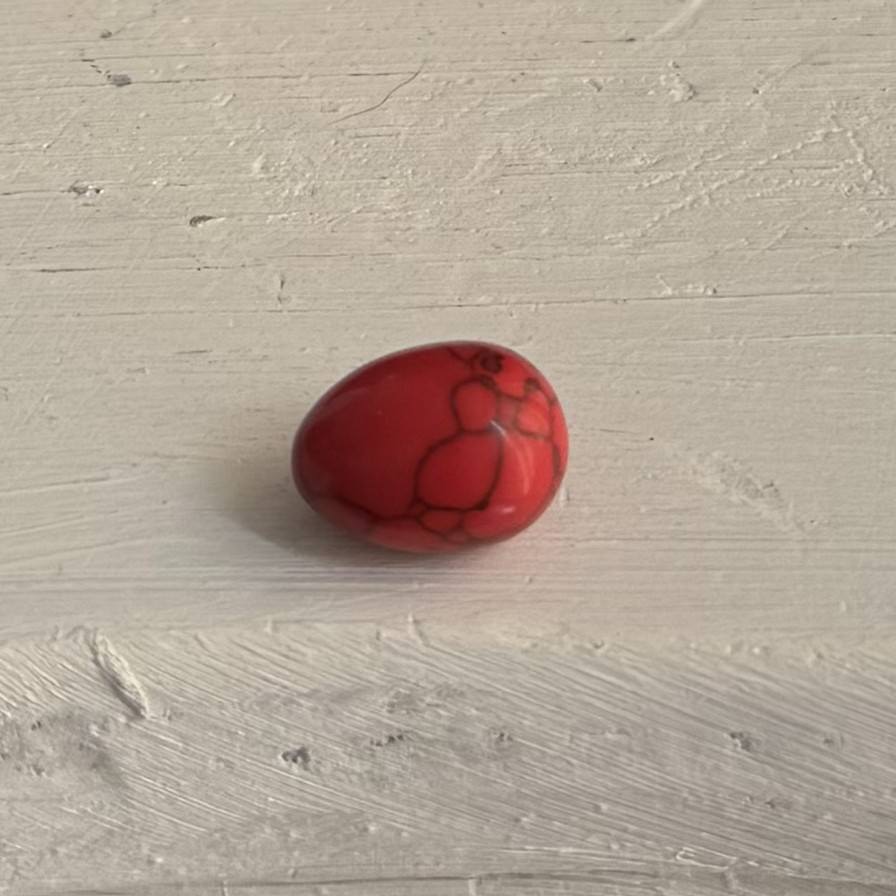 Huevo Yoni de Coral Rojo "Mini"
