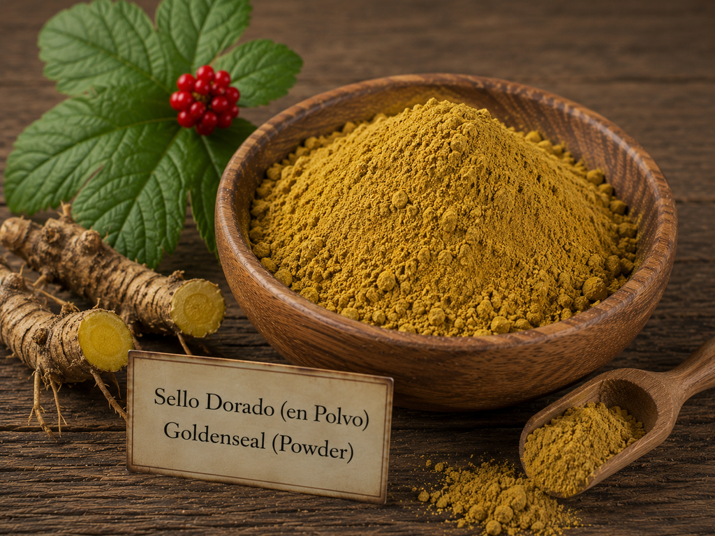 Sello Dorado (en Polvo)/Goldenseal (Powder)