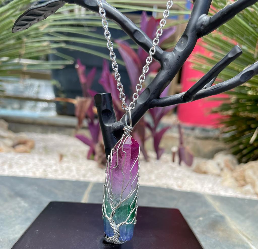 Collar de Cuarzo Árbol