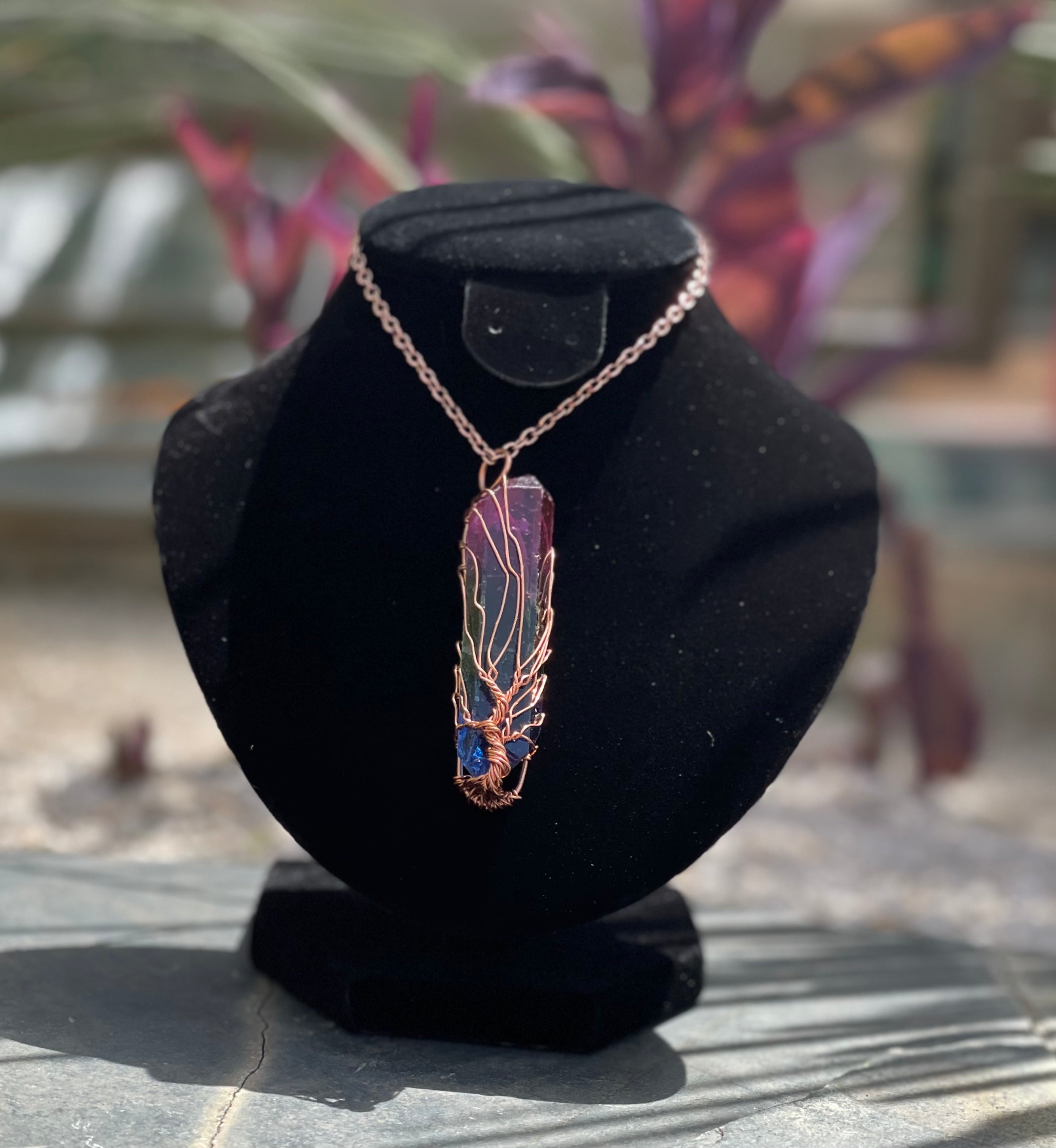 Collar de Cuarzo Árbol