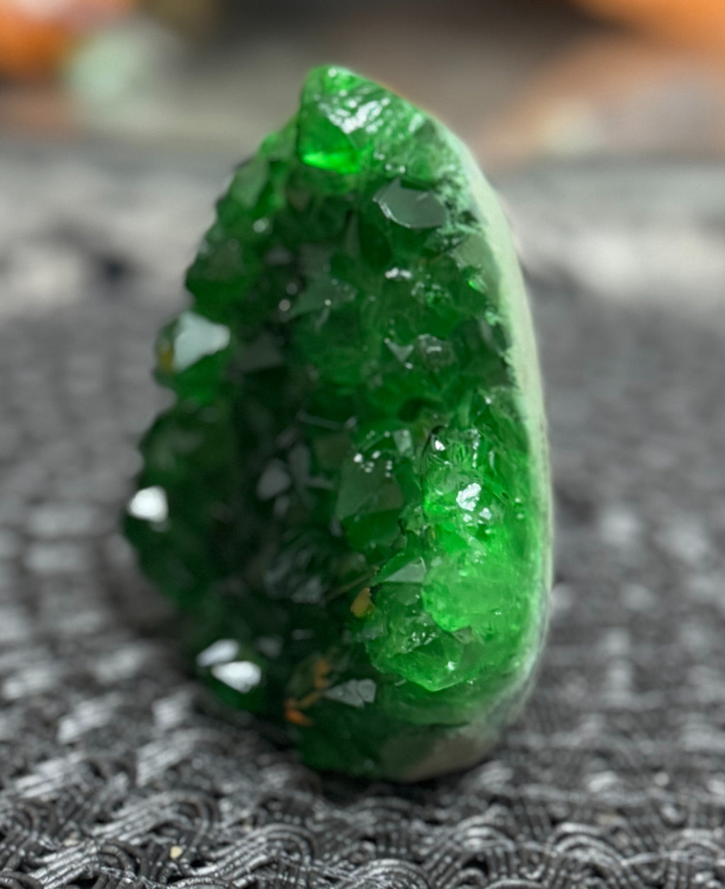 Geoda de Uvarovita