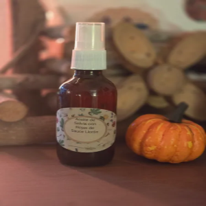 Aceite de Salvia con Hojas de Sauce Llorón