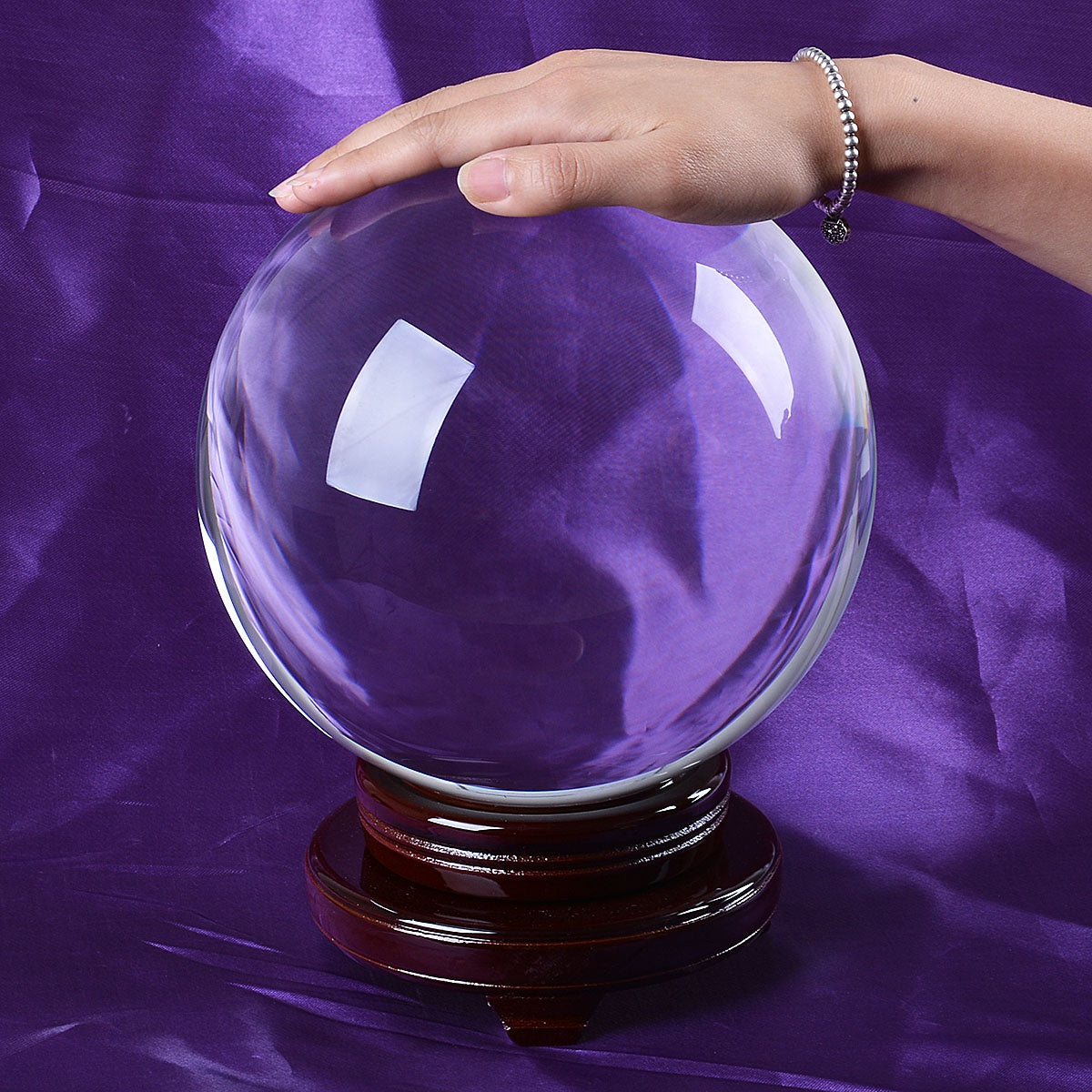 Bola de Adivinación Cristal Transparente
